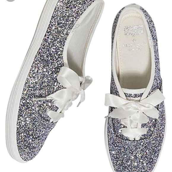 keds kate spade silver
